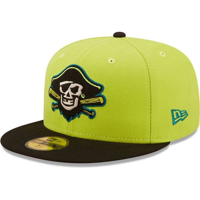 Casquette ajustée 59FIFTY Bradenton Barbanegras Copa De La Diversion New Era pour homme, verte/noire