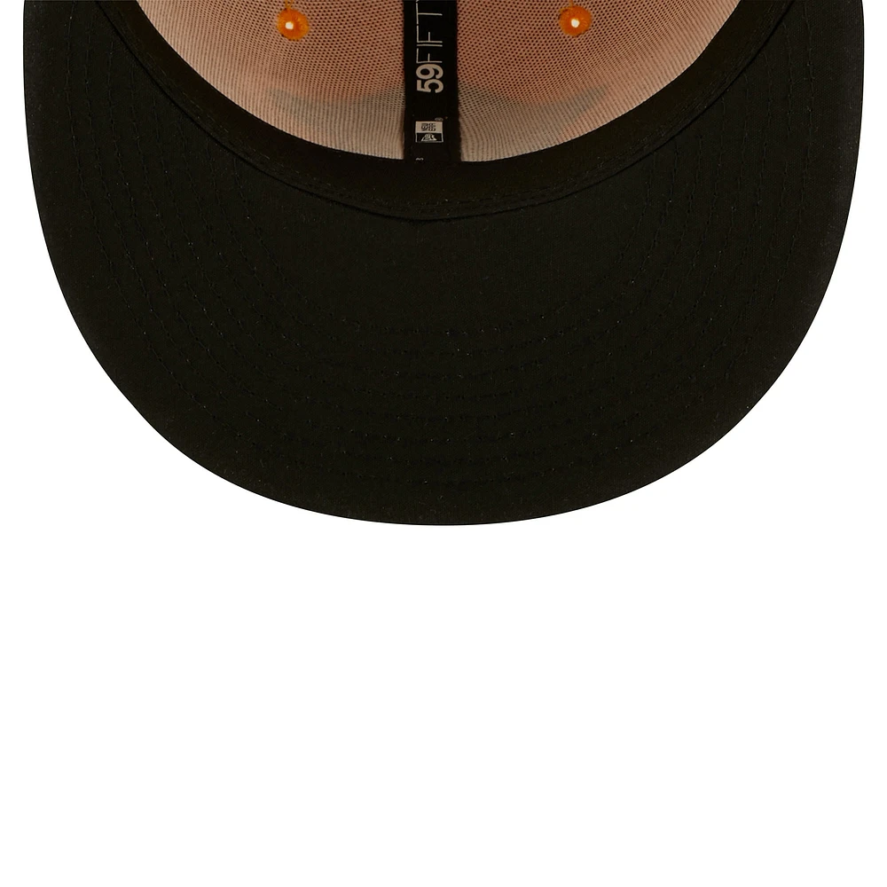 Casquette ajustée 59FIFTY Bradenton Marauders Authentic Collection pour homme New Era jaune