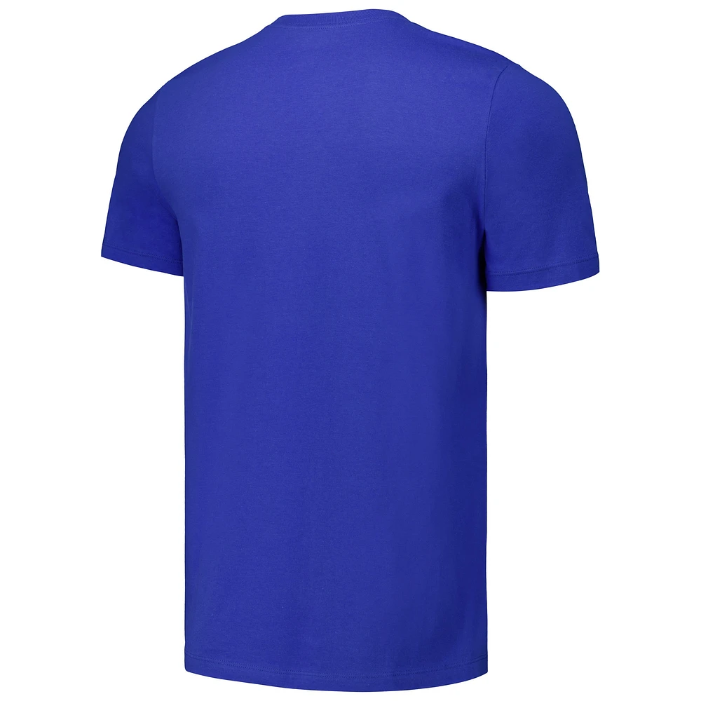 Men's Nike Royal Brazil National Team Localized Core Cotton T-Shirt
