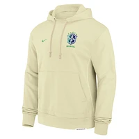 Men's Nike Yellow Brazil National Team Standard Issue Pullover Hoodie