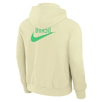 Men's Nike Yellow Brazil National Team Standard Issue Pullover Hoodie