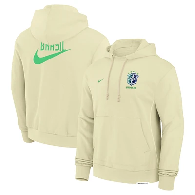 Sweat à capuche jaune Nike pour homme de l'équipe nationale du Brésil Standard Issue