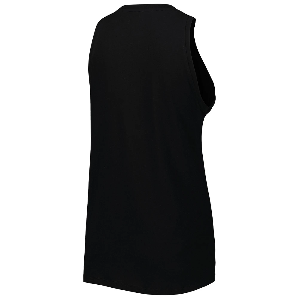 Women's Nike Black Brazil National Team Lockup Tomboy Performance Tank Top