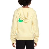 Youth Nike Yellow Brazil National Team Air Pullover Hoodie