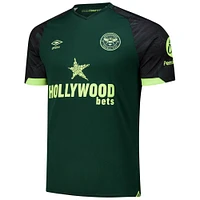 Men's Umbro Black/Green Brentford FC 2024/25 Third Replica Jersey