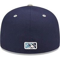 Men's New Era Navy/Gray Brooklyn Jefes Copa De La Diversion 59FIFTY Fitted Hat