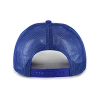 Men's '47 White Brooklyn Dodgers Cooperstown Collection Foam Front Script Trucker Snapback Hat