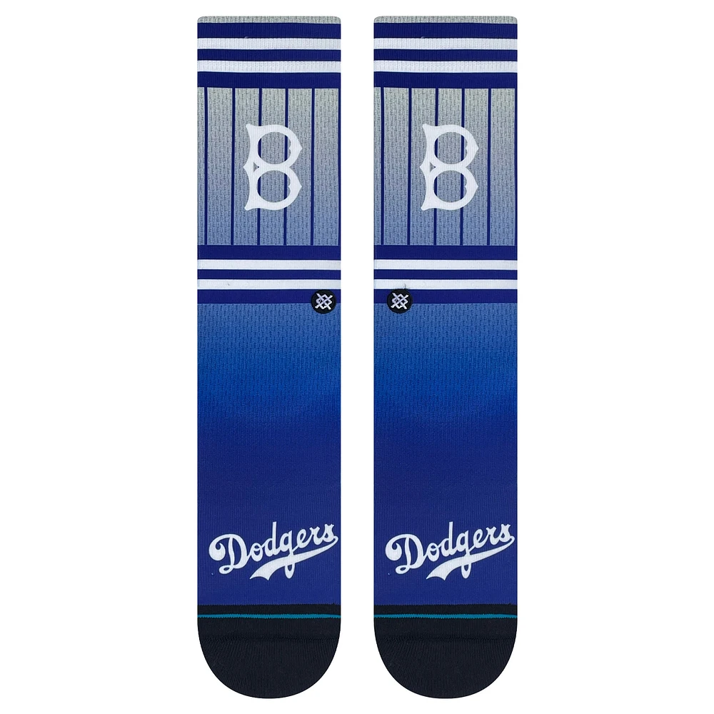 Men's Stance Brooklyn Dodgers Cooperstown Collection Crew Socks