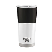 Brooklyn Nets 20oz. Colorblock Stainless Steel Tumbler