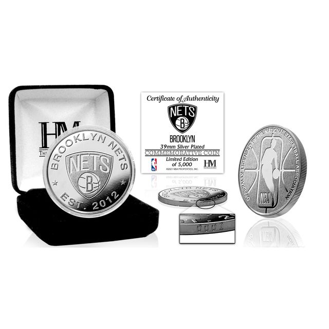Highland Mint Brooklyn Nets Silver Mint - Pièce