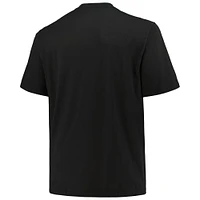 Men's Fanatics Black/White Brooklyn Nets Big & Tall Short Sleeve Long T-Shirt Set