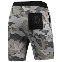 Short NBA x Hugo Boss Brooklyn Nets Black Slam Camo pour homme