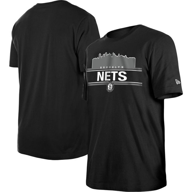 T-shirt noir Brooklyn Nets Localized New Era pour homme