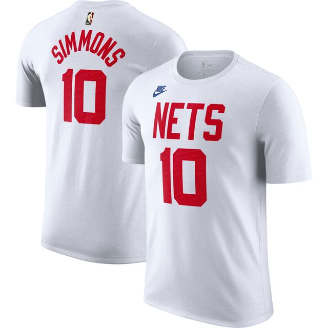 T-shirt Nike Ben Simmons Brooklyn Nets 2022/23 Classic Edition avec nom et numéro pour homme