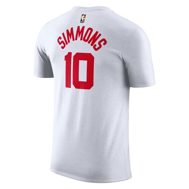 T-shirt Nike Ben Simmons Brooklyn Nets 2022/23 Classic Edition avec nom et numéro pour homme