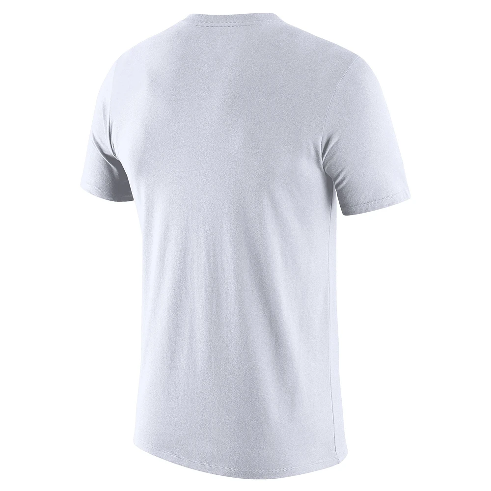 Men's Nike White Brooklyn Nets Essential Jumpman T-Shirt