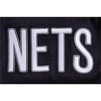 Men's Pro Standard  Black/Gray Brooklyn Nets Ombre Mesh Button-Up Shirt