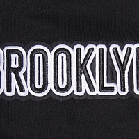 Men's Pro Standard Black Brooklyn Nets Area Code Pullover Hoodie
