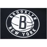 Men's Pro Standard Black Brooklyn Nets Classic Chenille - Pullover Hoodie