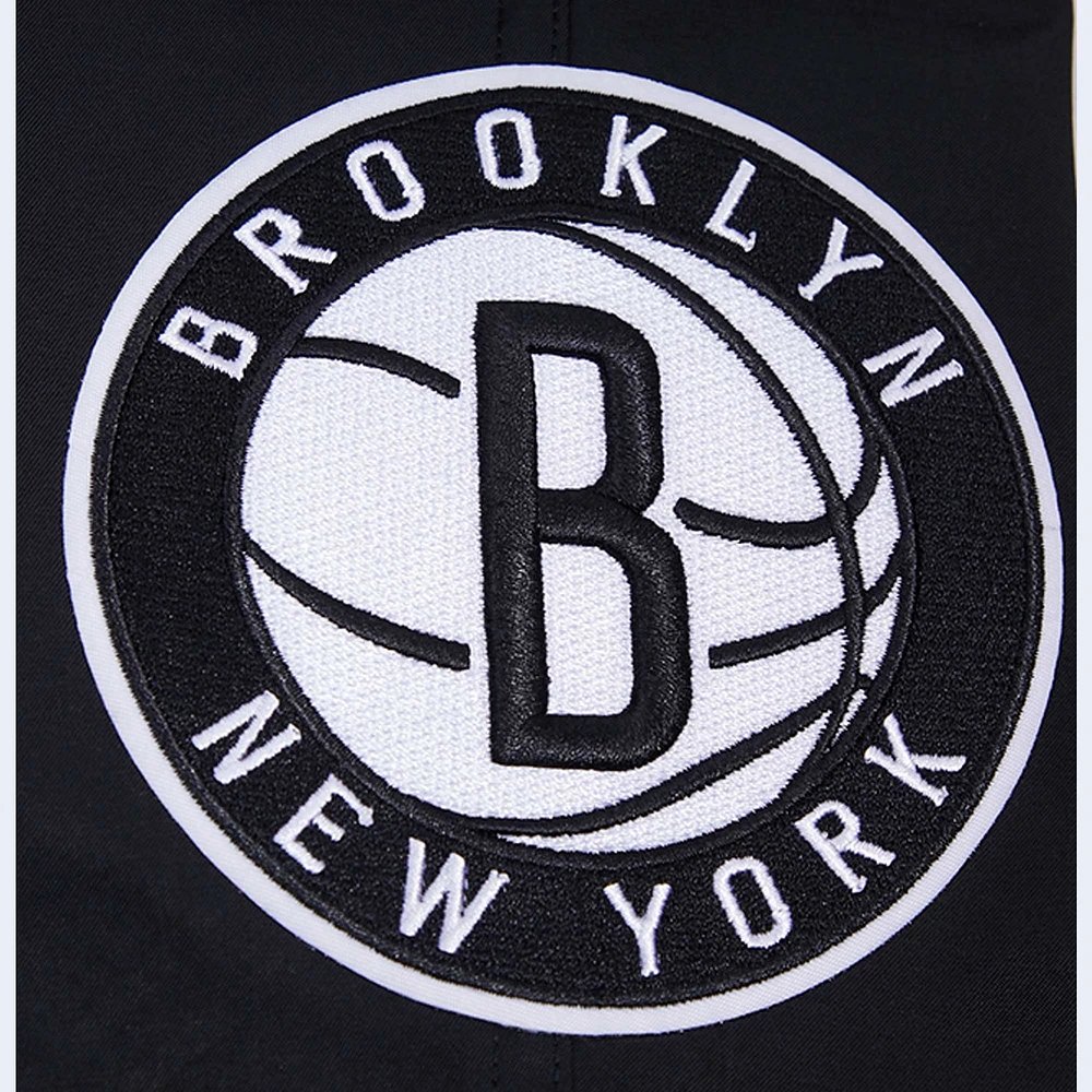 Men's Pro Standard Black Brooklyn Nets Classics Woven Shorts