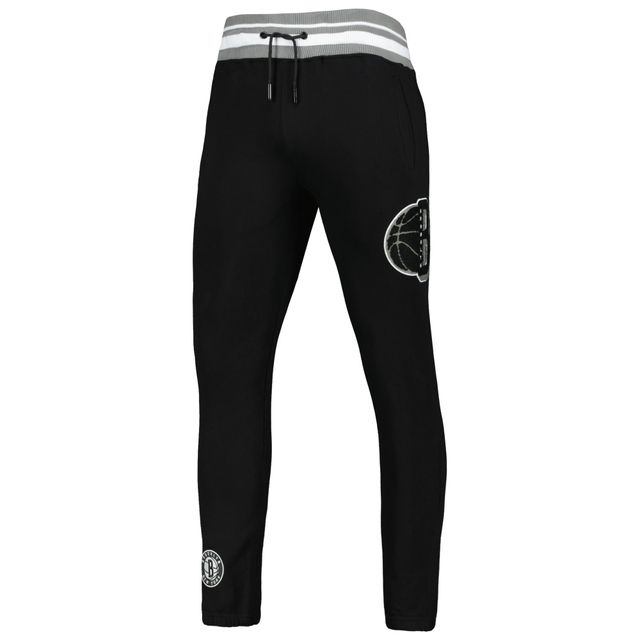 Pantalon de survêtement Pro Standard Brooklyn Nets Mash Up Capsule pour homme noir