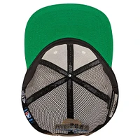 Casquette Snapback Pro Standard Crème/Marron Brooklyn Nets Glint Sunset pour hommes