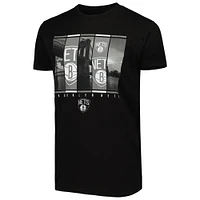 Men's Stadium Essentials Black Brooklyn Nets City Skyline T-Shirt