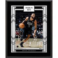 Mikal Bridges Brooklyn Nets 10.5" x 13" Sublimated Player Plaque