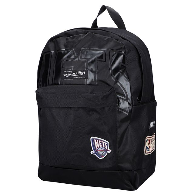 Mitchell & Ness - Sac à dos noir de l'équipe des Brooklyn Nets