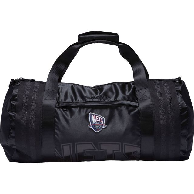 SAC DE SPORT EN SATIN NBA NOIR MNC NETS ACCLUGDUF
