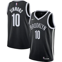 Maillot Swingman Nike Ben Simmons Brooklyn Nets 2021/22 Noir - Icon Edition