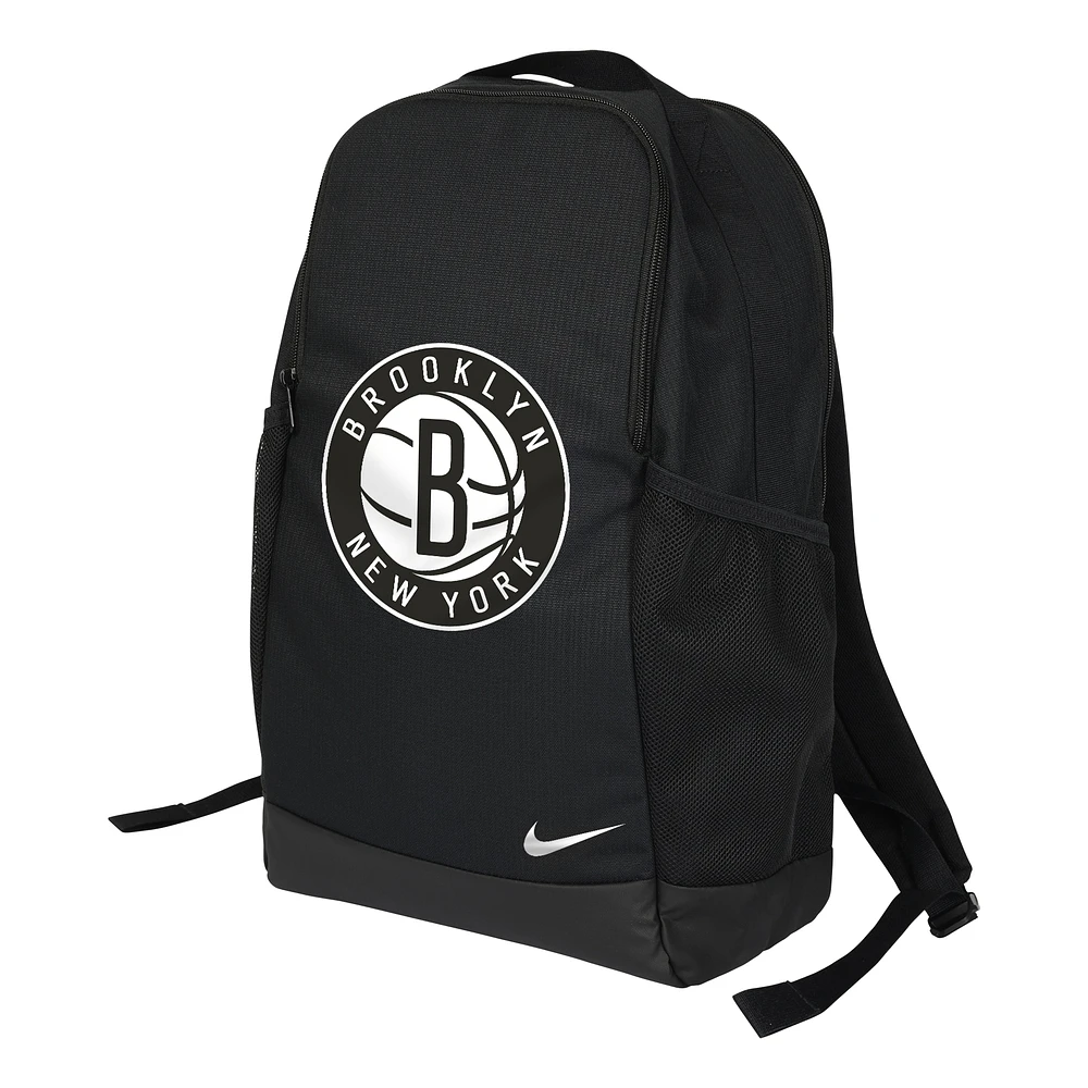 Nike Black Brooklyn Nets Brasilia Backpack