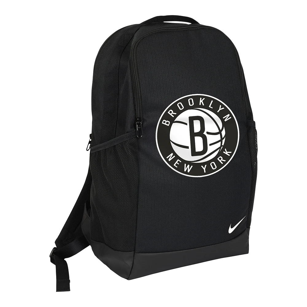 Nike Black Brooklyn Nets Brasilia Backpack