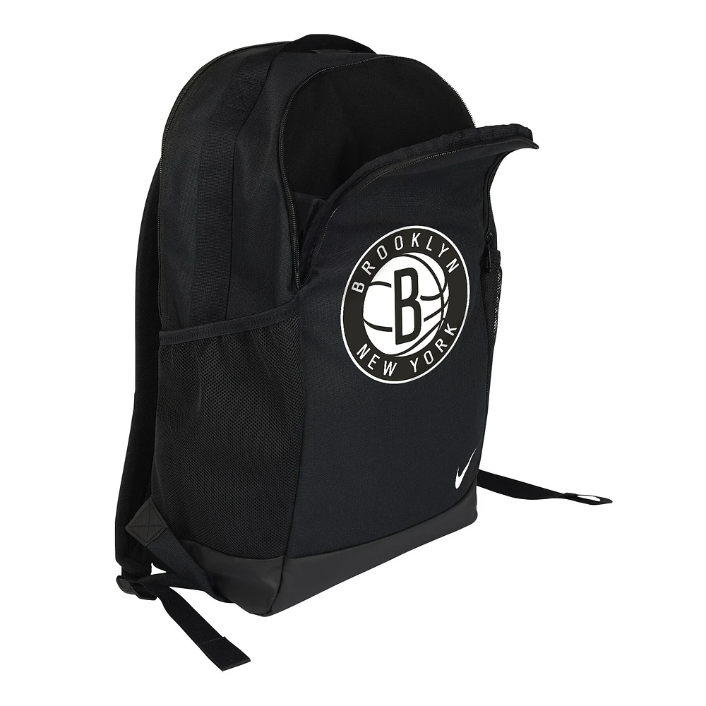 Nike Black Brooklyn Nets Brasilia Backpack