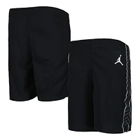 Preschool Jordan Brand Black Brooklyn Nets Statement Edition Team Replica Shorts