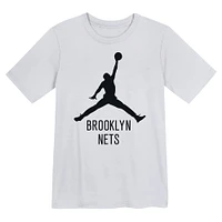 Jordan Brand - Brooklyn Nets T-shirt essentiel Jumpman pour enfants d'âge préscolaire