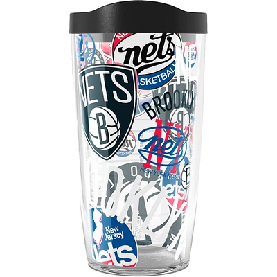 Tervis Brooklyn Nets 16oz. Allover Classic Tumbler