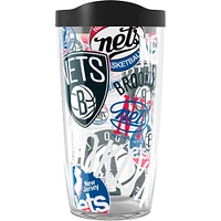Tervis Brooklyn Nets 16oz. Allover Classic Tumbler
