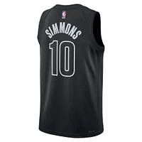 Unisex Jordan Brand Ben Simmons Black Brooklyn Nets Swingman Jersey - Statement Edition