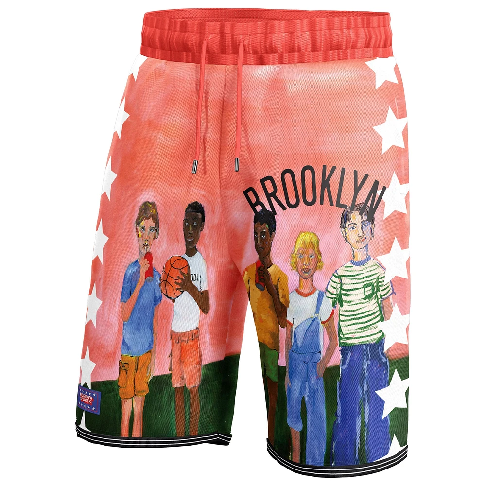 Unisex NBA & KidSuper Studios by Fanatics Black Brooklyn Nets Hometown Shorts