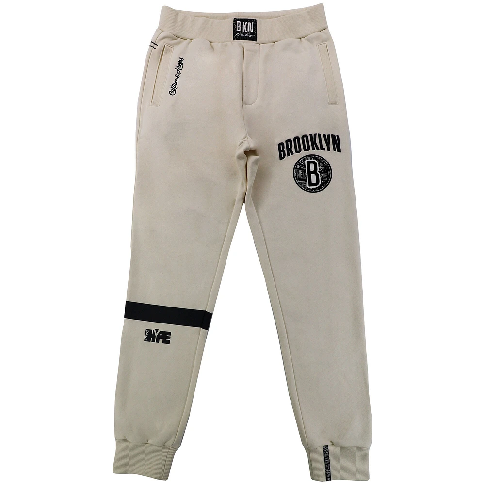 Unisex NBA x Two Hype Brooklyn Nets Culture & Hoops Heavyweight Jogger Pants