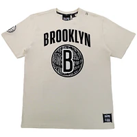 Unisex NBA x Two Hype  Cream Brooklyn Nets Culture & Hoops T-Shirt