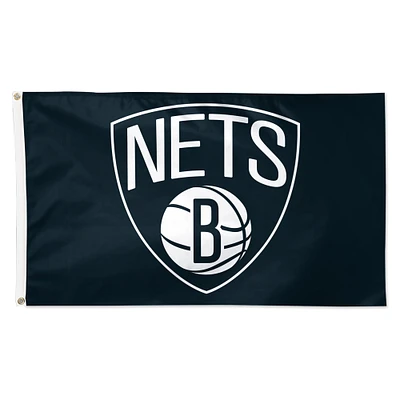WinCraft Brooklyn Nets 3' x 5' Primary Logo Single-Sided - Flag