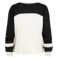 Women's '47  Cream Brooklyn Nets Curve Raglan Long Sleeve T-Shirt