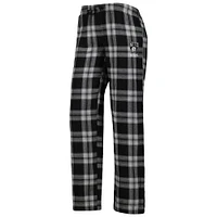 Concepts Sport T-shirt et pantalon de pyjama Brooklyn Nets Badge pour femme Noir/gris
