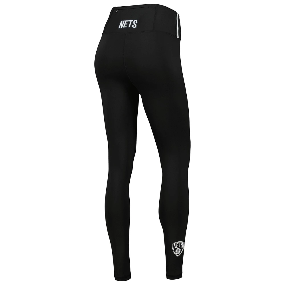 Women's Pro Standard Black Brooklyn Nets Classics Lux Leggings