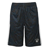 Youth Black Brooklyn Nets Scribble Dribble Baller - Shorts