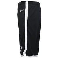 Youth Nike Black Brooklyn Nets Swingman Performance Shorts – Icon Edition