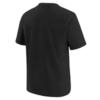 Youth Nike Black Brooklyn Nets Swoosh T-Shirt