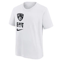 Youth Nike  White Brooklyn Nets Vs Block Essential T-Shirt